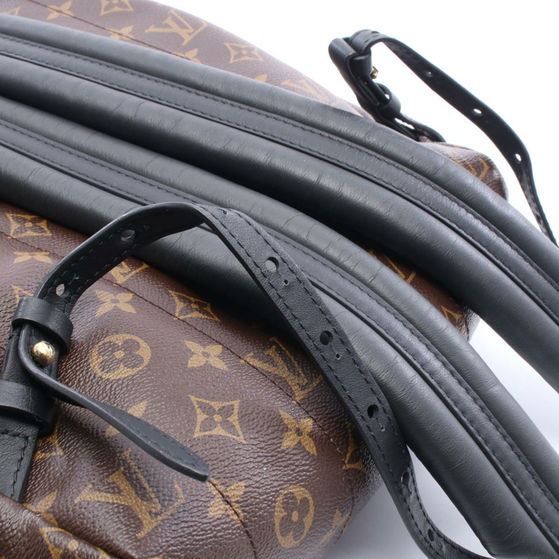 路易威登 Palm Springs 雙肩包 MM M41561 Monogram 帆布皮革 棕色 二手-8
