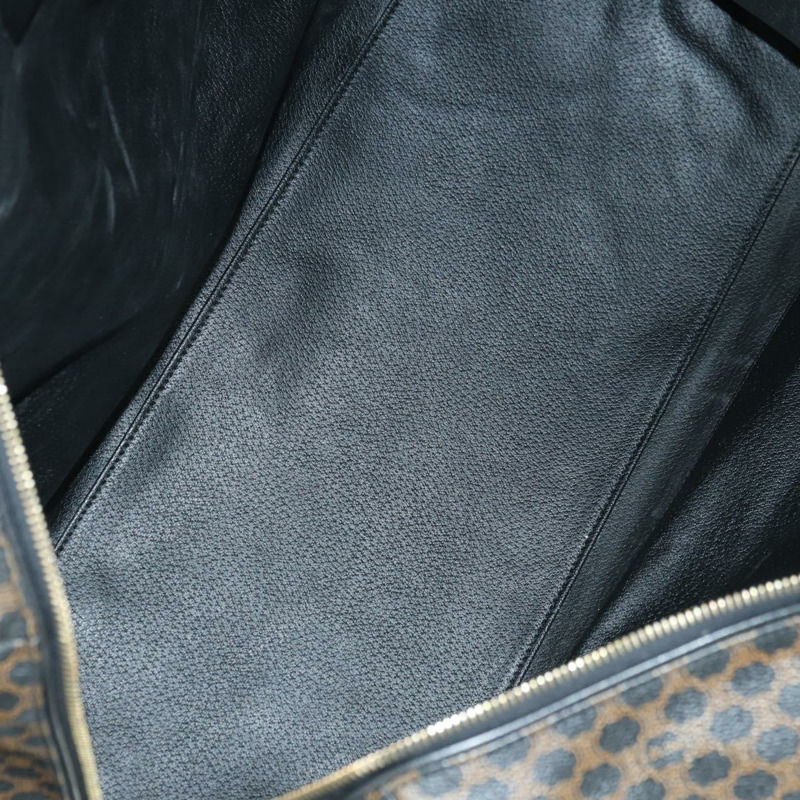 【日本直送】CELINE Macadam帆布波士頓包 PVC皮革 黑色金色 正品 am11585V-10
