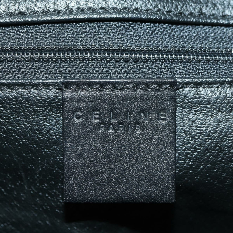 【日本直送】CELINE Macadam帆布波士頓包 PVC皮革 黑色金色 正品 am11585V-18