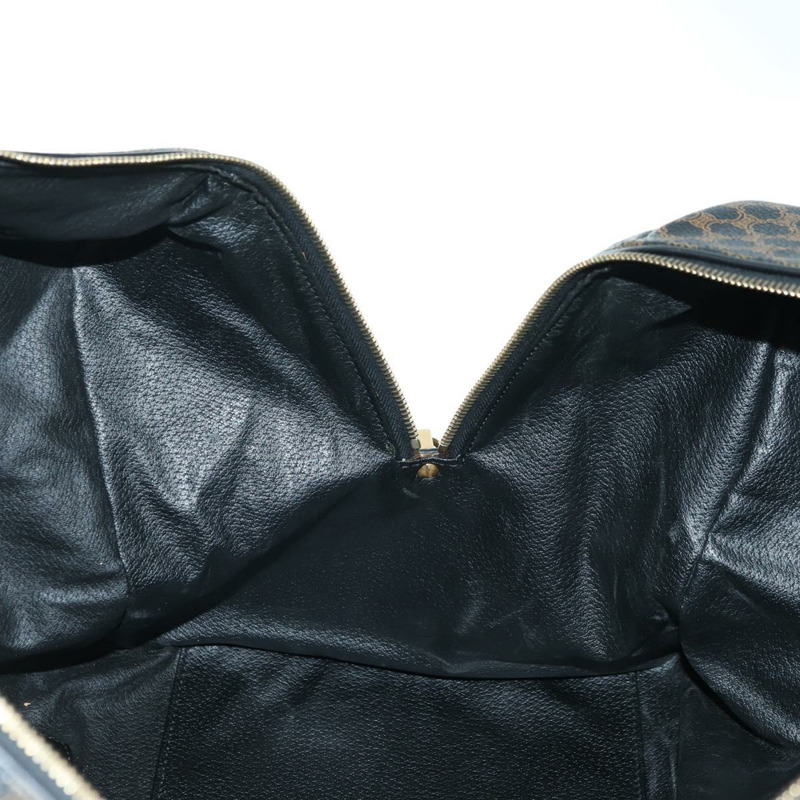 【日本直送】CELINE Macadam帆布波士頓包 PVC皮革 黑色金色 正品 am11585V-20