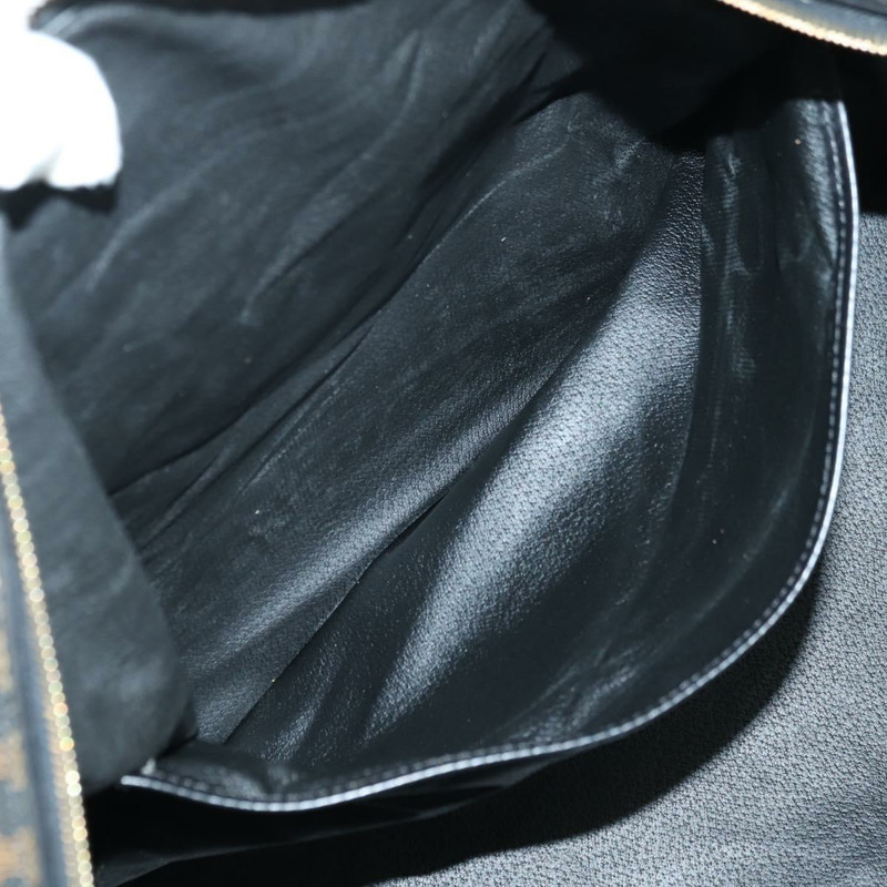 【日本直送】CELINE Macadam帆布波士頓包 PVC皮革 黑色金色 正品 am11585V-21