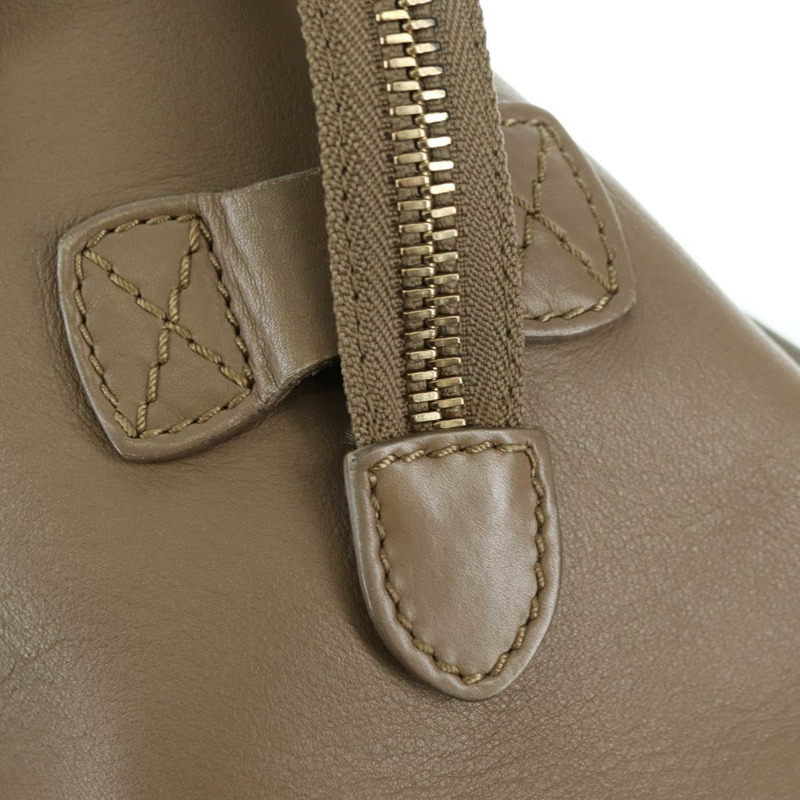 【日本直送】CELINE Luggage Mini Shopper 手提包，米色金色皮革，正品 am11586V-17