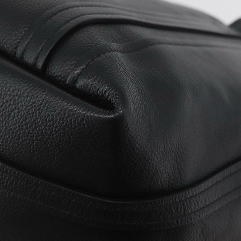 【日本直送】BALENCIAGA Everyday Tote Bag Leather Black Silver 672794 Auth mr2511A-17
