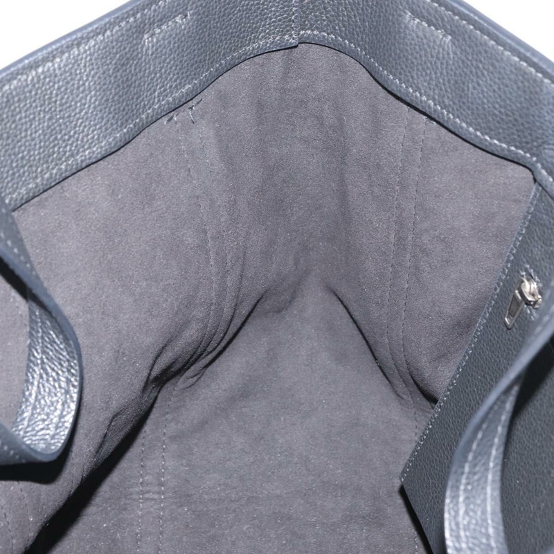【日本直送】BALENCIAGA Everyday Tote Bag Leather Black Silver 672794 Auth mr2511A-22