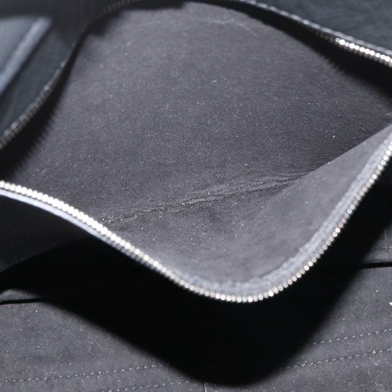 【日本直送】BALENCIAGA Everyday Tote Bag Leather Black Silver 672794 Auth mr2511A-24