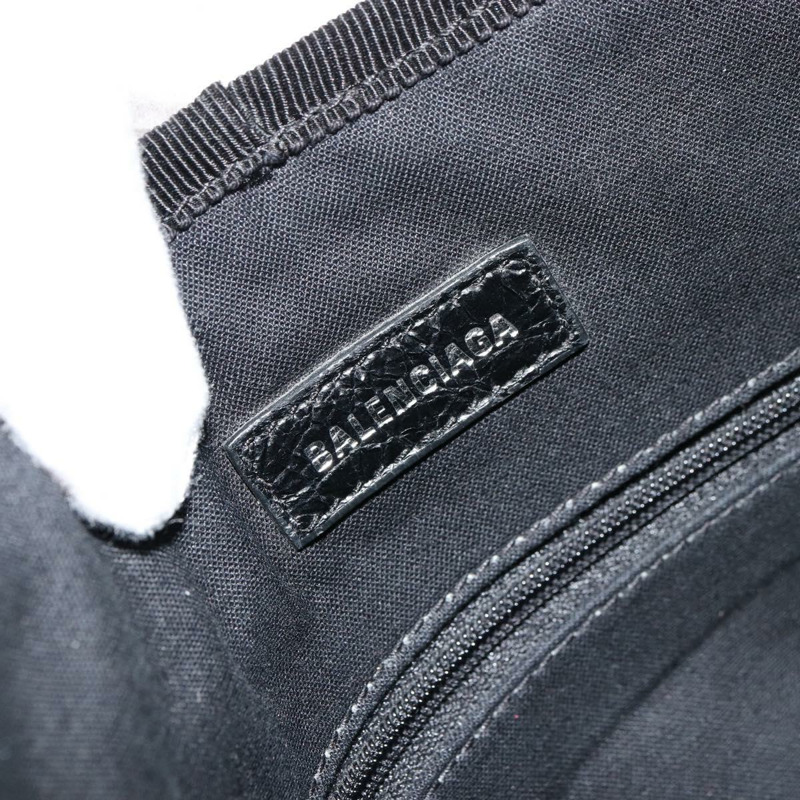 【日本直送】BALENCIAGA Explorer 黑色皮革單肩包 620259 Auth mr2509A-18
