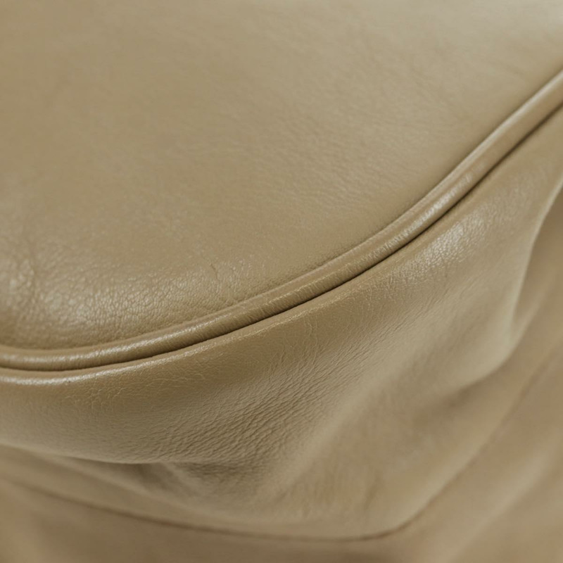 【日本直送】BURBERRY 皮革肩包 米色 金色 正品 am11605V-16