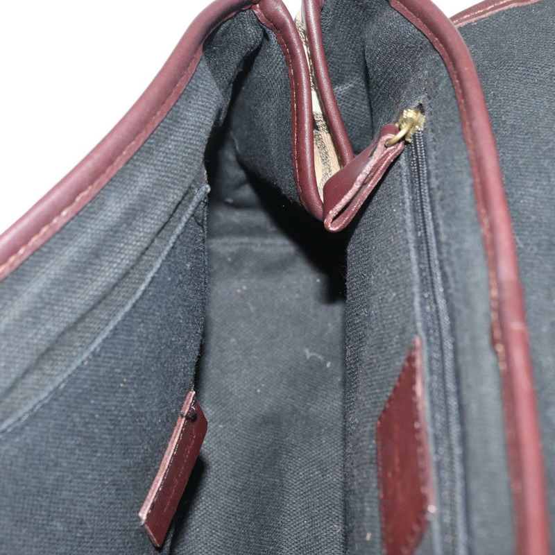【日本直送】BURBERRY Nova 格紋手提包 PVC 米色 金色 正品 179373A-20