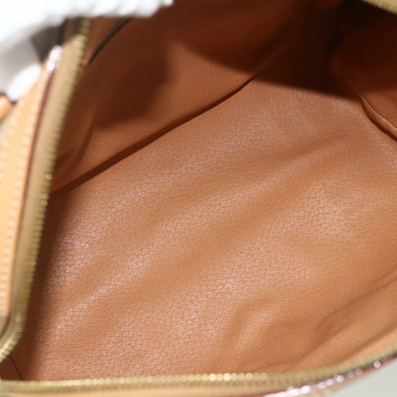 【日本直送】CELINE Macadam帆布手提包 PVC 兩用 米色 金色 正品 178288A-10
