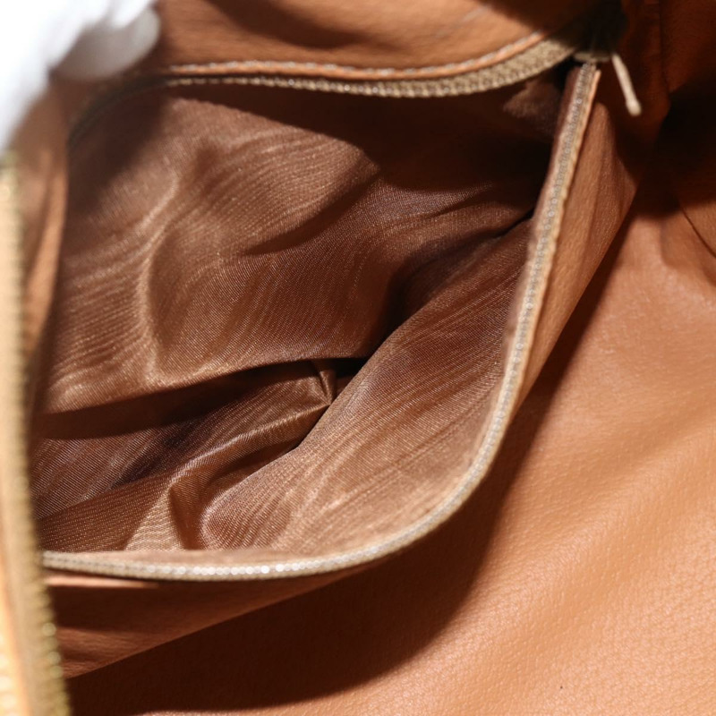 【日本直送】CELINE Macadam帆布手提包 PVC 兩用 米色 金色 正品 178288A-22