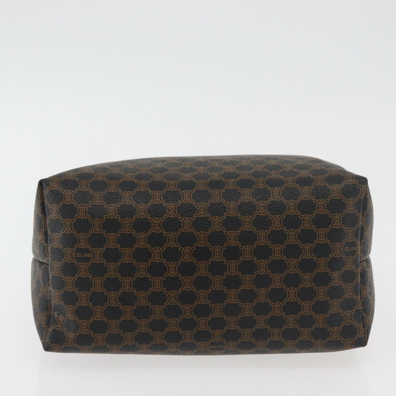【日本直送】CELINE Macadam帆布手提包 PVC皮革 黑色 金色 正品 178319A-4