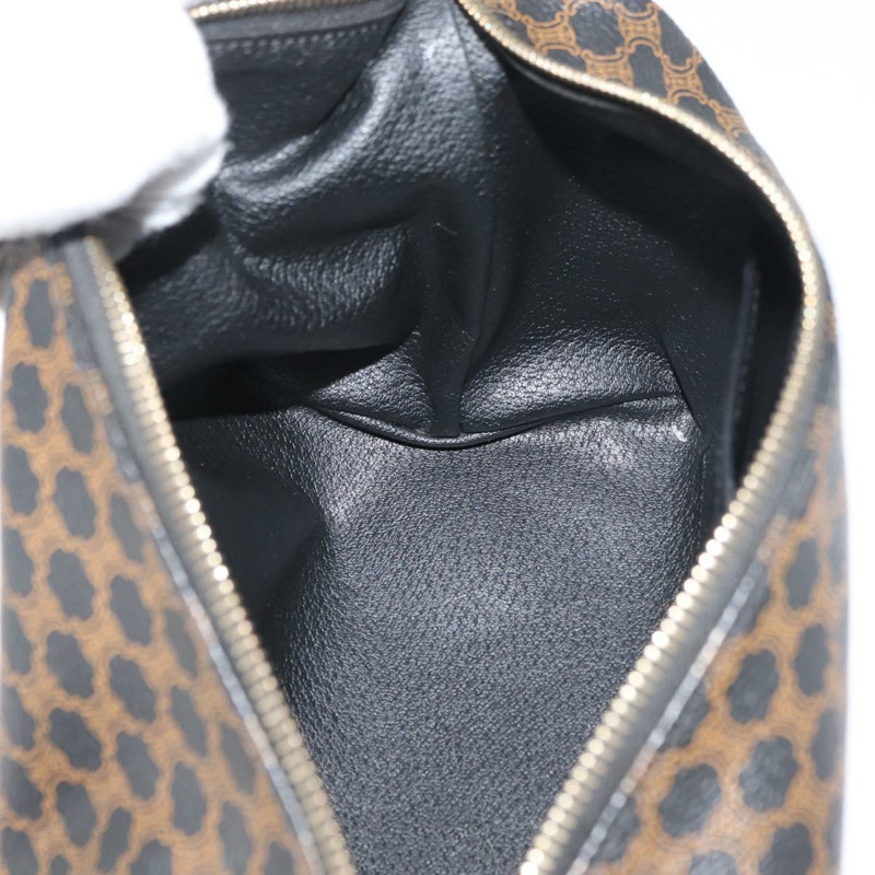 【日本直送】CELINE Macadam帆布手提包 PVC皮革 黑色 金色 正品 178319A-21