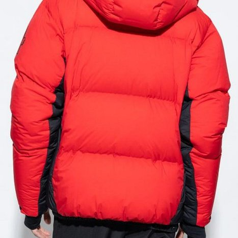 💎Han's house精品服飾💎 MONCLER PRAMINT 滑雪系列 高機能 羽絨 連帽 外套 消光紅 可手水洗 現貨 L 原價72600-2