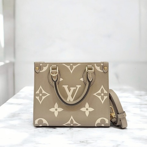 香緹國際精品 LV ONTHEGO BB 壓紋肩背包 1007