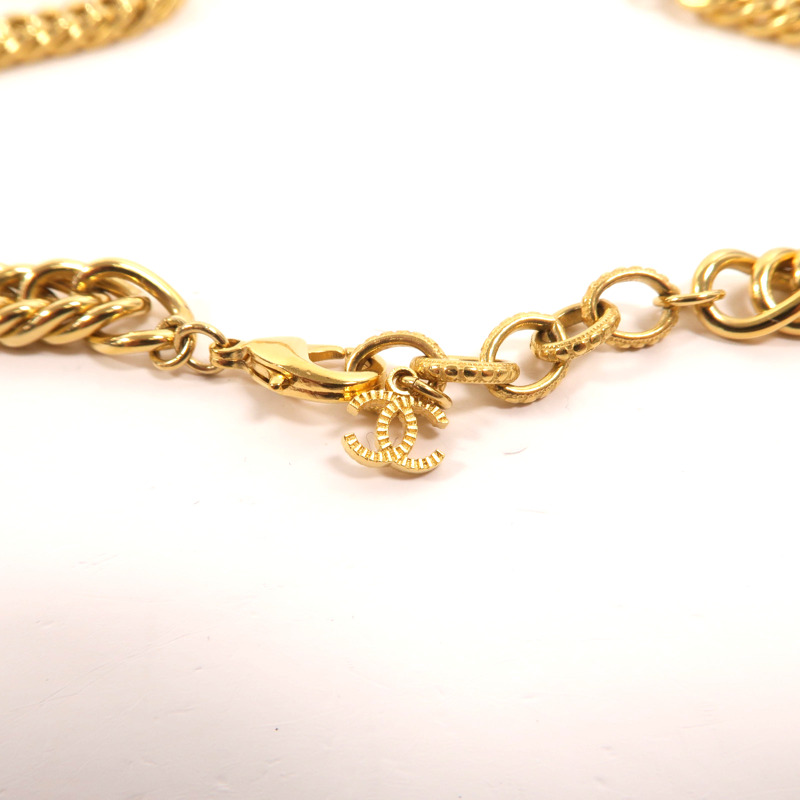 CHANEL 金屬Chain Lariat Necklace項鍊-4