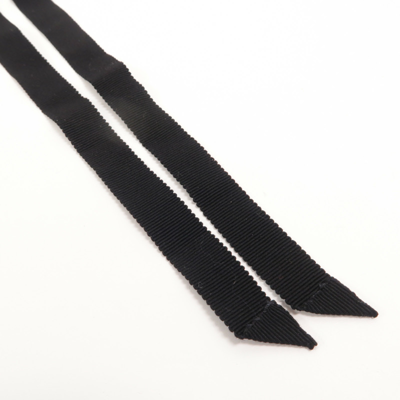 CHANEL 金屬/PVC Coco Mark Ribbon Choker項鍊-6