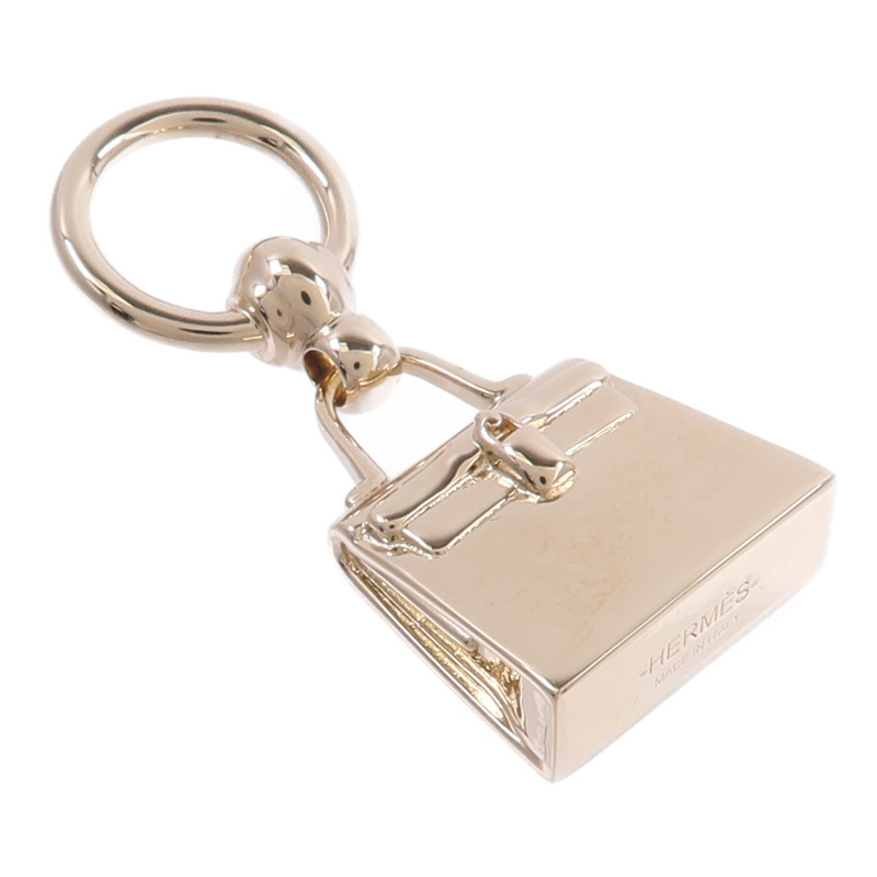 HERMES 金屬Mini Kelly Twilly Ring絲巾扣-3