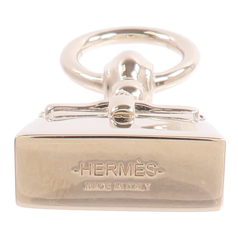 HERMES 金屬Mini Kelly Twilly Ring絲巾扣-5