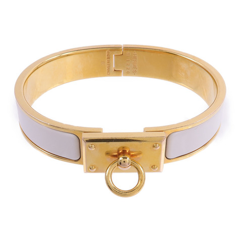 HERMES 金屬/琺瑯Clic Anneau Bracelet手鐲