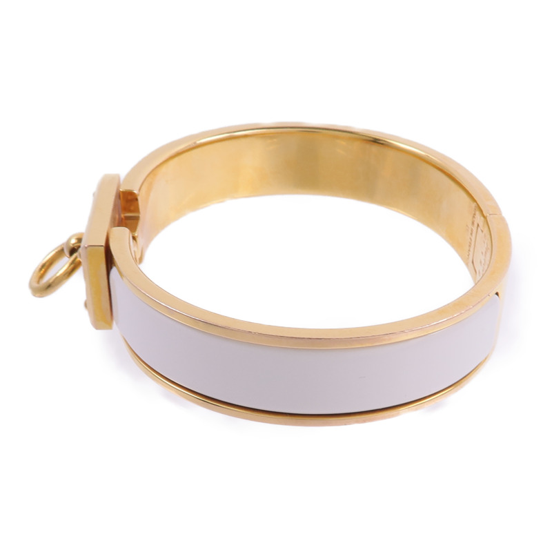 HERMES 金屬/琺瑯Clic Anneau Bracelet手鐲-1