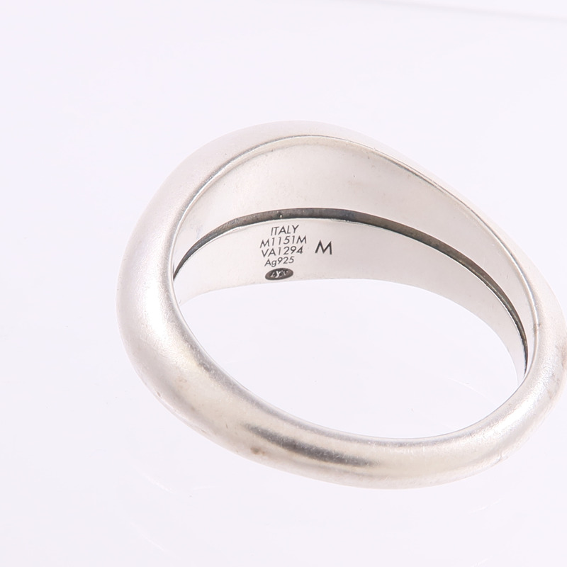LOUIS VUITTON 925純銀LV Tailor Ring戒指-3