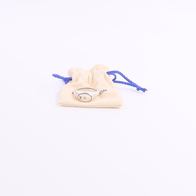 LOUIS VUITTON 925純銀LV Tailor Ring戒指-8