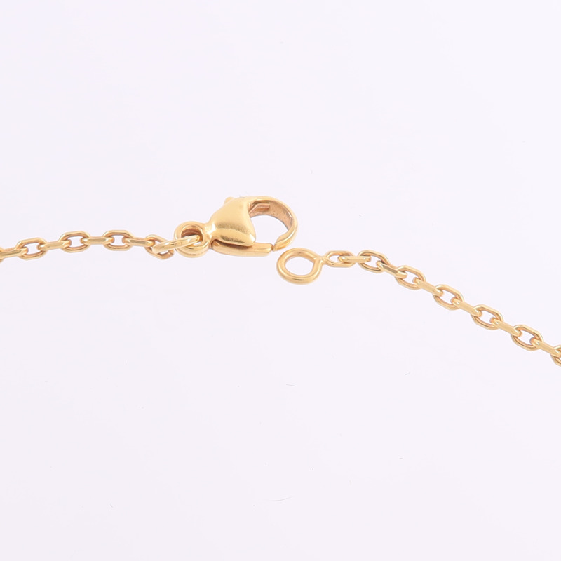 HERMES 金屬Mini Pop H Necklace項鍊Noir-5