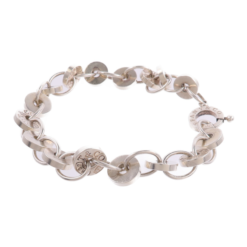 TIFFANY＆CO 925純銀1837 Circle Bracelet手鏈-1