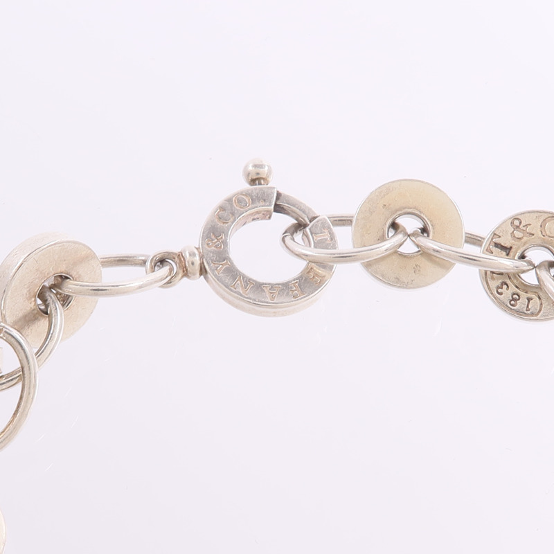 TIFFANY＆CO 925純銀1837 Circle Bracelet手鏈-4