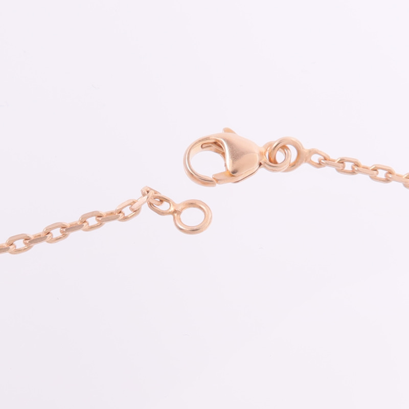HERMES 金屬Eileen Pendant項鍊Framboise-5