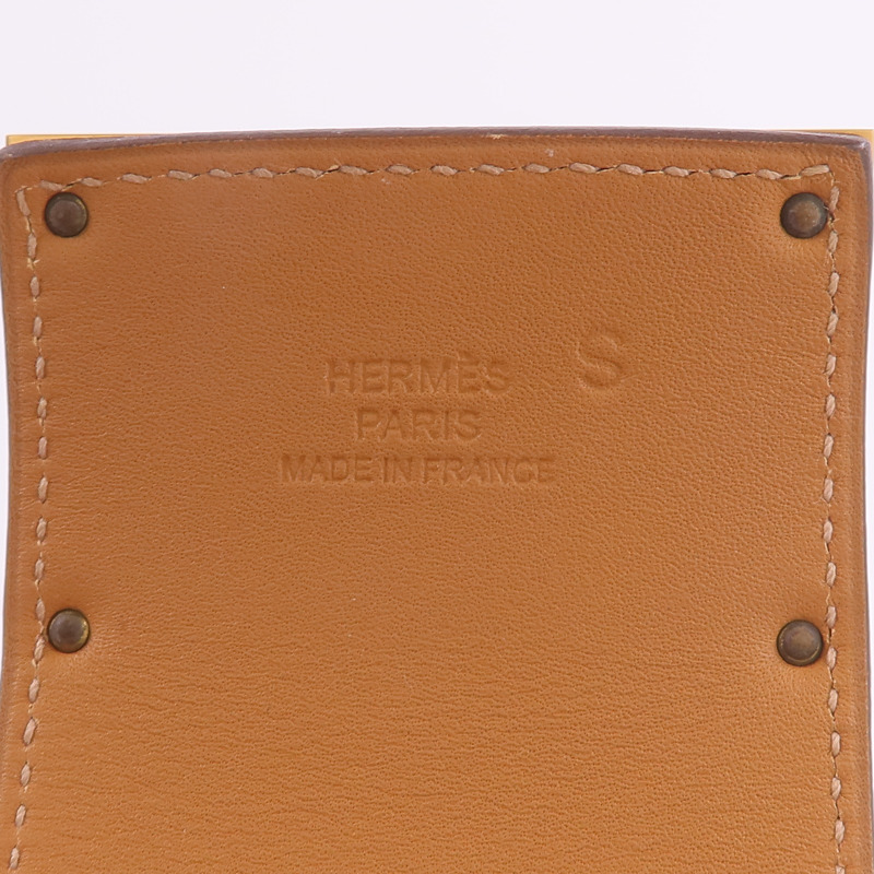 HERMES Swift皮革Kelly Dog Extreme Bracelet手帶Anemone-7