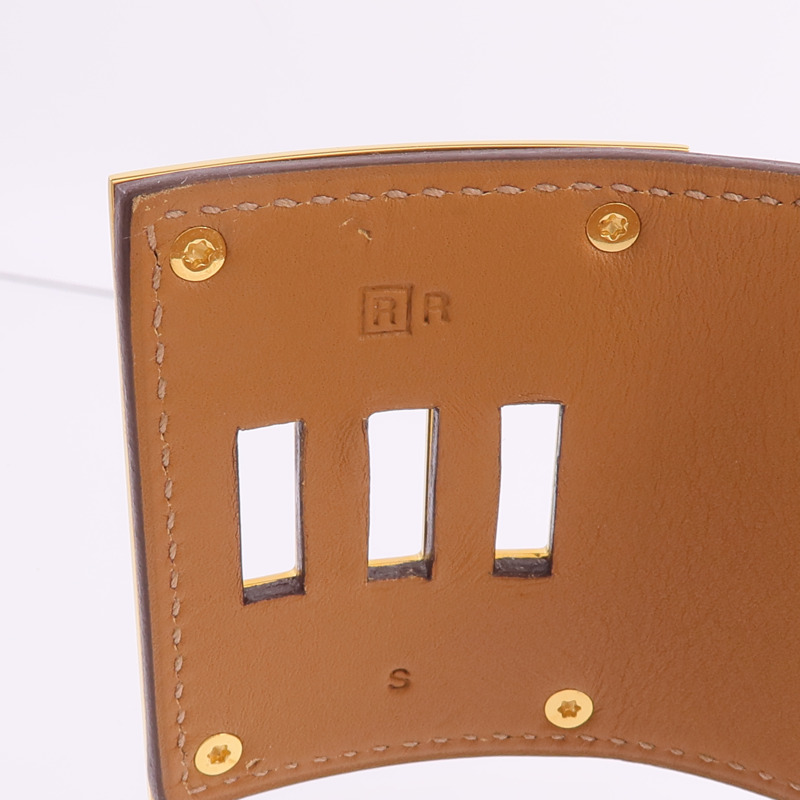 HERMES Swift皮革Kelly Dog Extreme Bracelet手帶Anemone-8