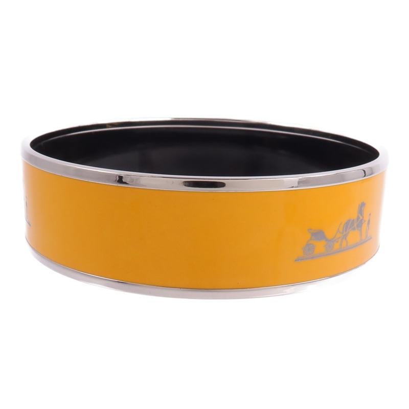 HERMES 金屬/琺瑯Email Bangle手鐲-1