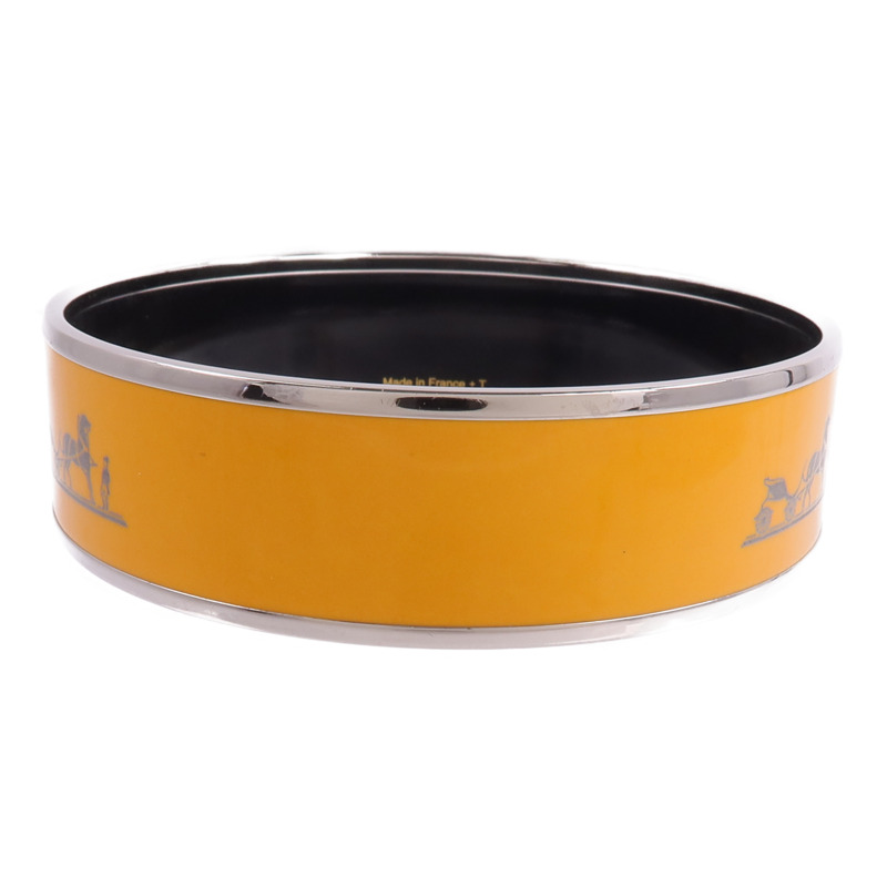HERMES 金屬/琺瑯Email Bangle手鐲-2