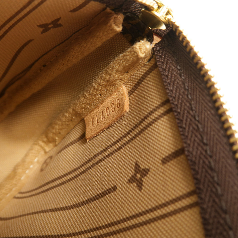 LOUIS VUITTON Monogram Mini Pochette Accessoires Pouch零錢包-8
