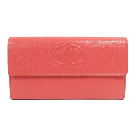CHANEL 牛皮皮革Long Wallet長錢包
