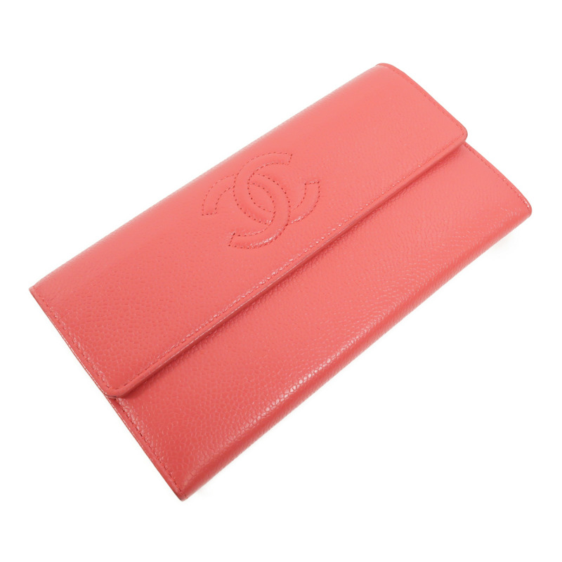 CHANEL 牛皮皮革Long Wallet長錢包-4