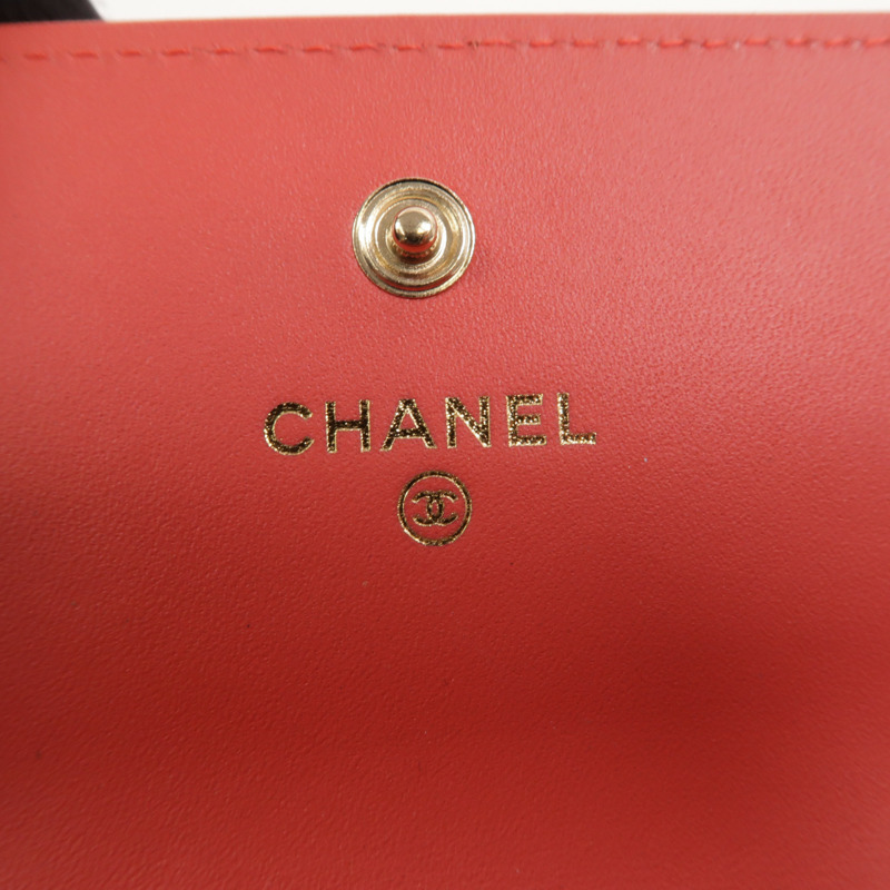 CHANEL 牛皮皮革Long Wallet長錢包-7