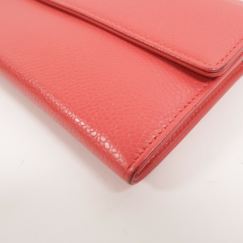 CHANEL 牛皮皮革Long Wallet長錢包-14