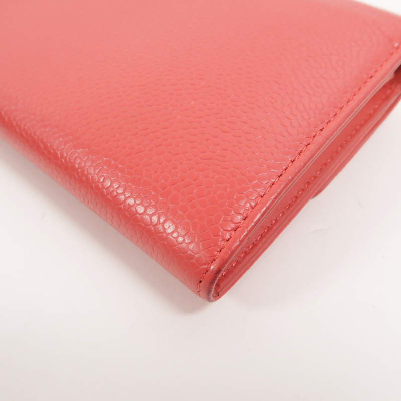 CHANEL 牛皮皮革Long Wallet長錢包-16