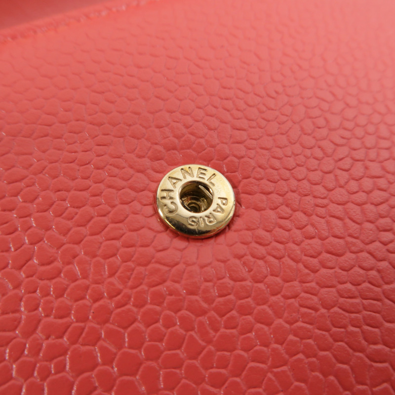 CHANEL 牛皮皮革Long Wallet長錢包-17