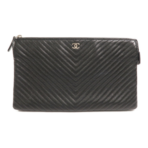 CHANEL 牛皮皮革Clutch Bag手拿包