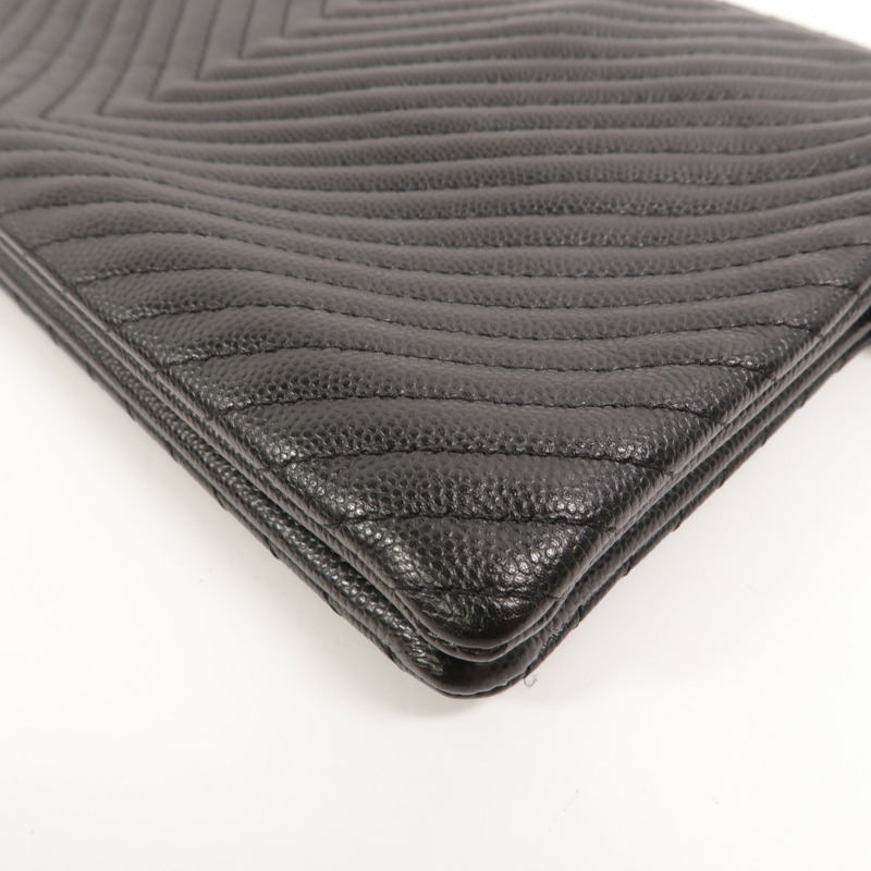 CHANEL 牛皮皮革Clutch Bag手拿包-14