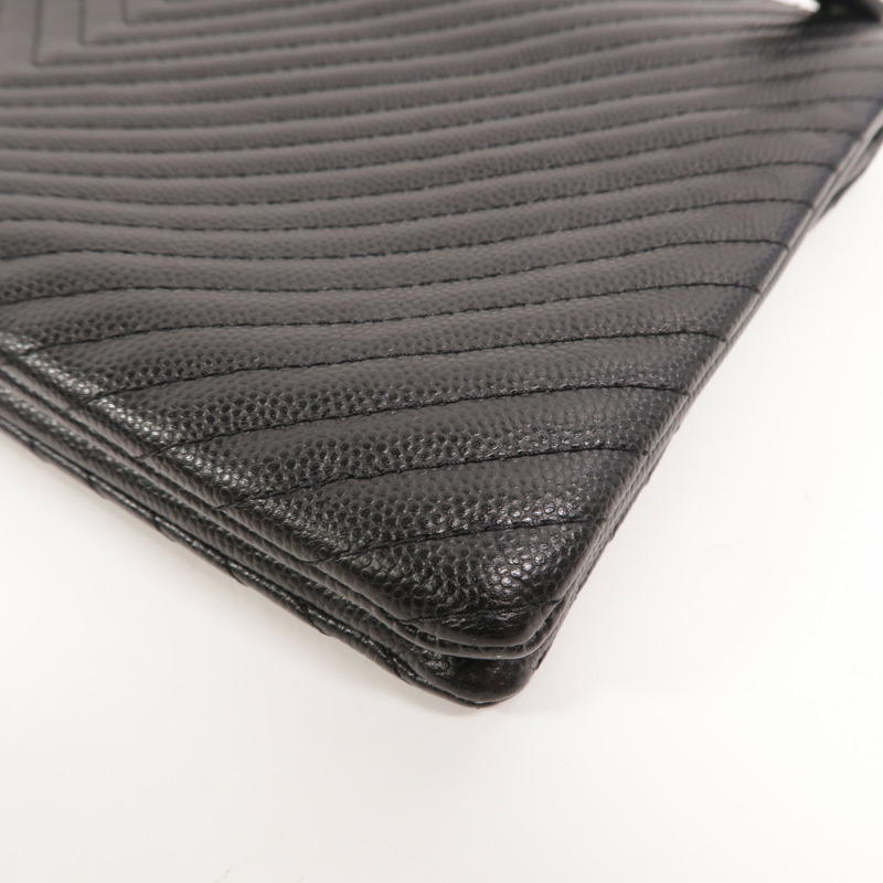 CHANEL 牛皮皮革Clutch Bag手拿包-16