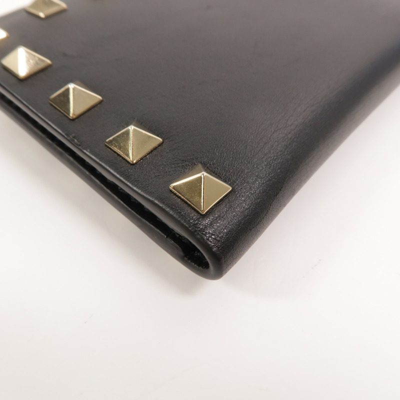 Valentino 牛皮皮革Rockstud Zipped Card Holder卡片套-13