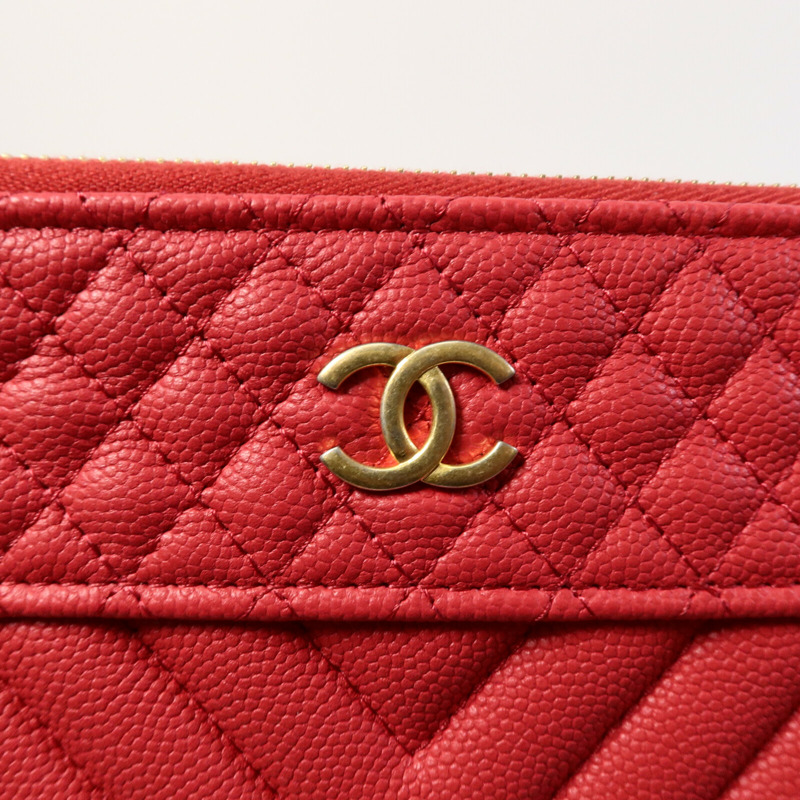 CHANEL 牛皮皮革Clutch手拿包-9