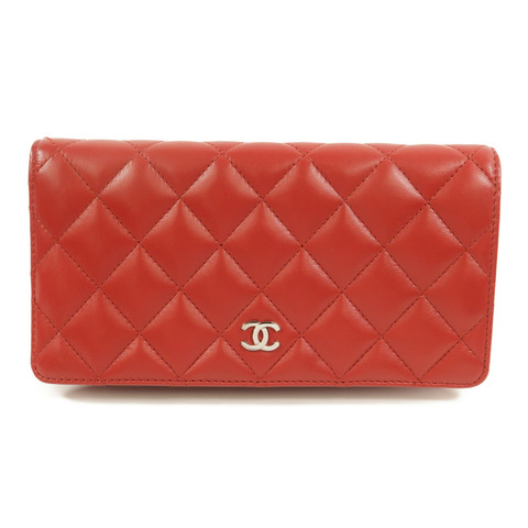 CHANEL 羊皮皮革Long Wallet長錢包