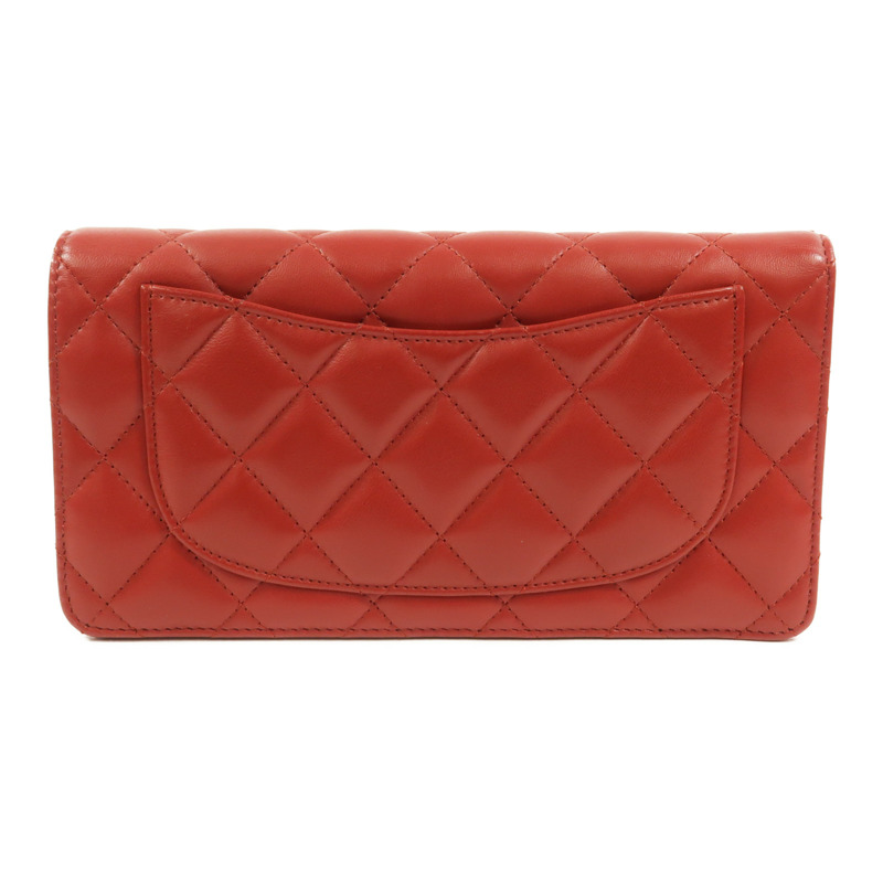 CHANEL 羊皮皮革Long Wallet長錢包-1