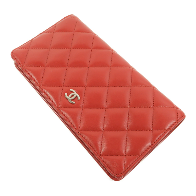 CHANEL 羊皮皮革Long Wallet長錢包-4