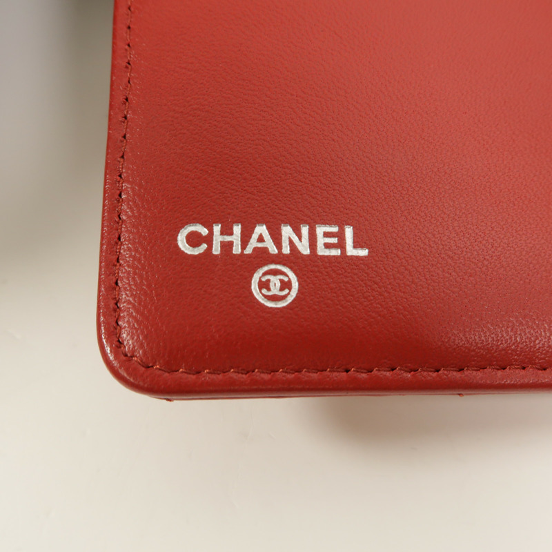 CHANEL 羊皮皮革Long Wallet長錢包-9